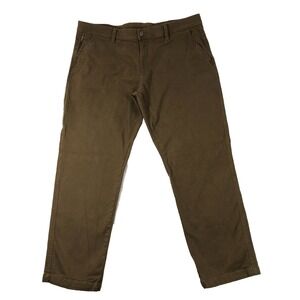 Weatherproof Pants‎ Men's Size 40x32 Brown Cedar Cargo Straight Leg (40x29.5)